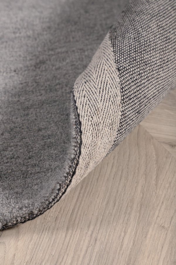 Aliora Lysgrå Uldtæppe 250x350 cm med Polyester