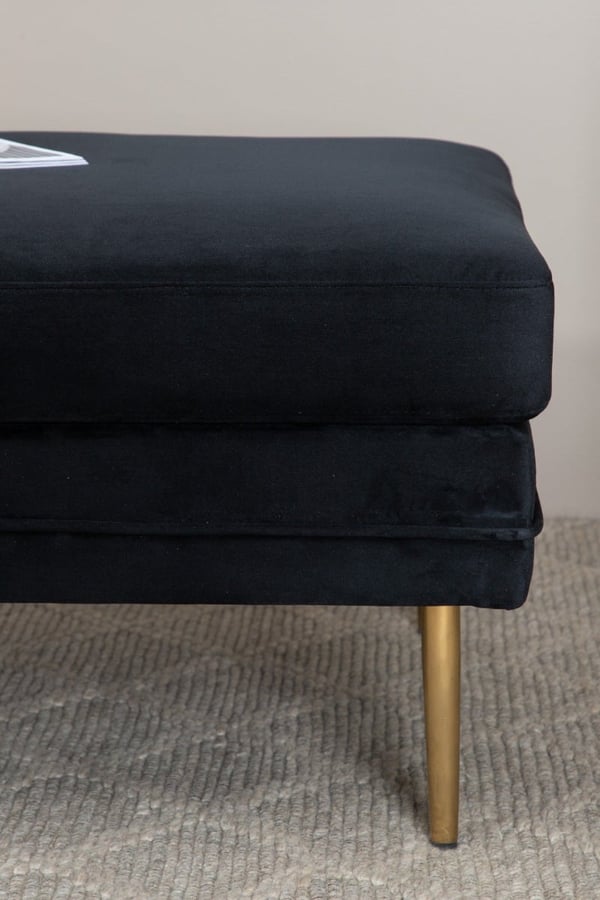 Sittpuff Mistfall Long Svart
