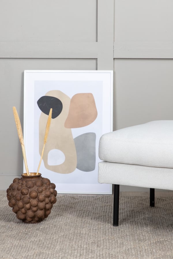 Sittpuff Solstice Ljusbeige