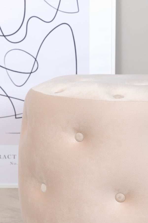 Sittpuff Violetta Vit