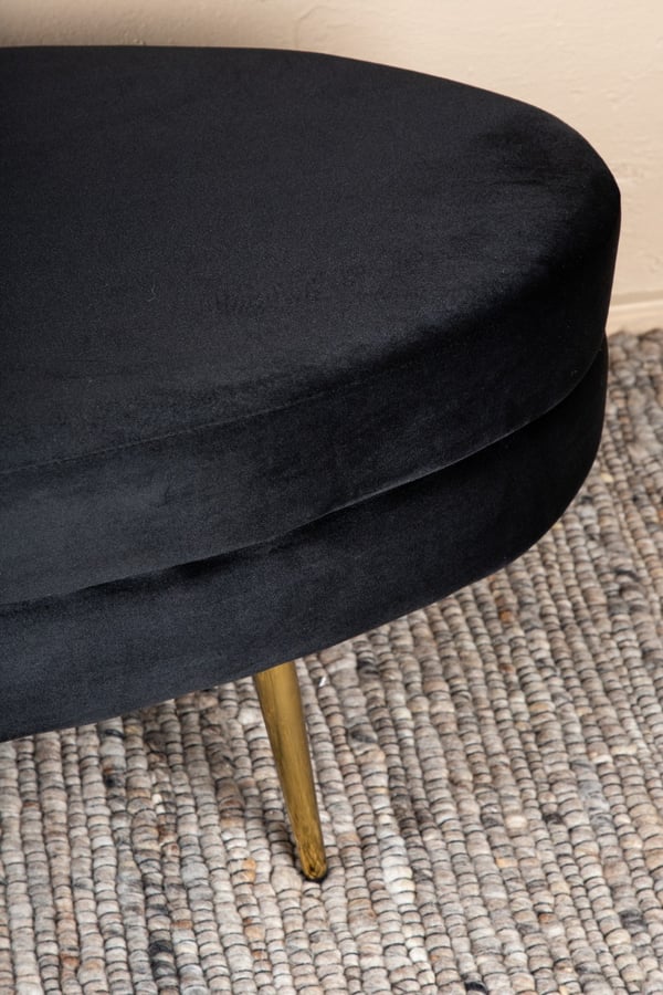 Sittpuff Vallowhade Svart