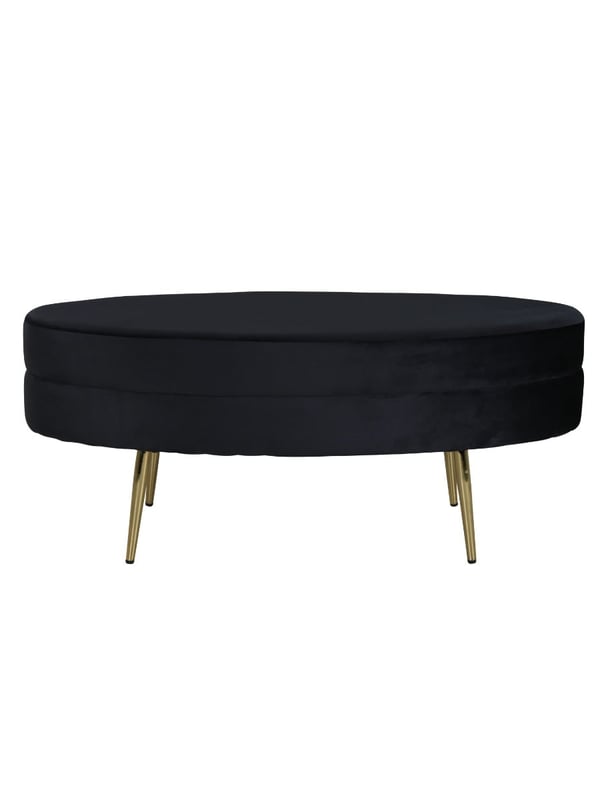 Sittpuff Vallowhade Svart