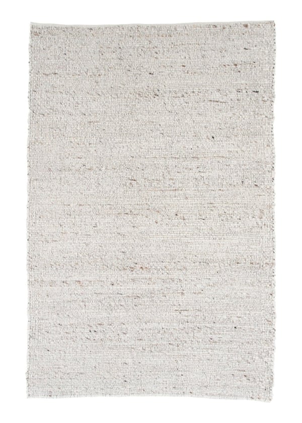 Moana Beige Uldtæppe 160x230 cm - Blødt og Holdbart