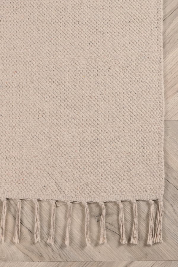 Telly Beige Bomuldstæppe 200x300 cm - Blødt og holdbart