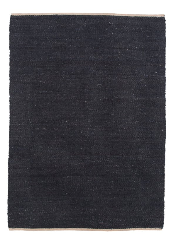 Mina Svart 170x240 cm Jutematta