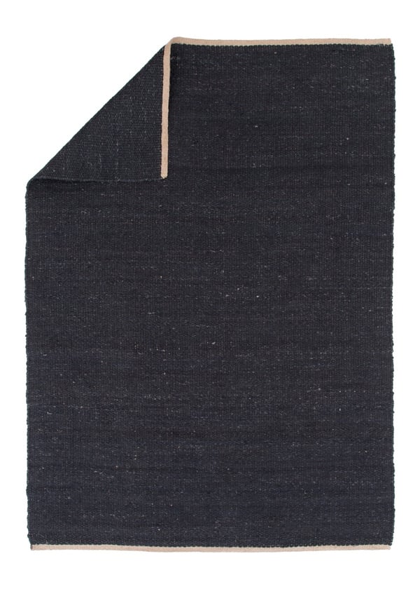 Mina Svart 170x240 cm Jutematta