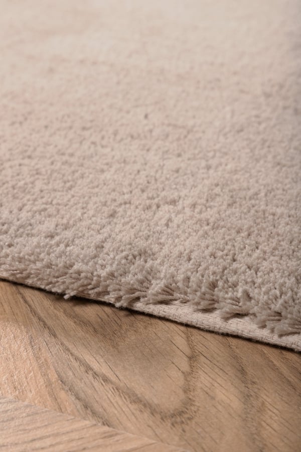 Bono Beige Ryatæppe 170x240 cm i Polyester