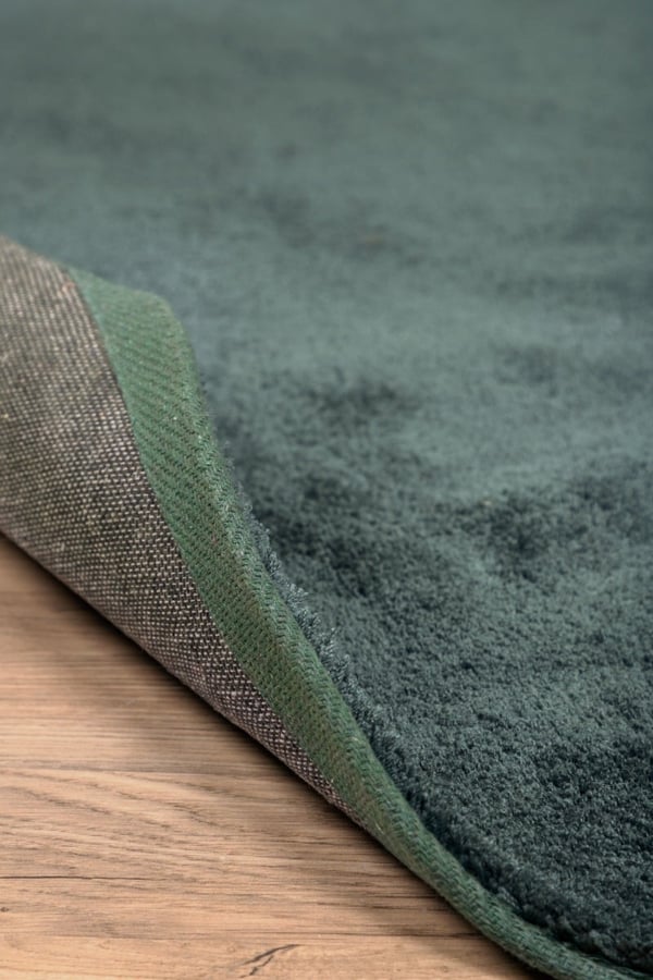 Bono Grøn Rund Tæppe 200 cm i Polyester