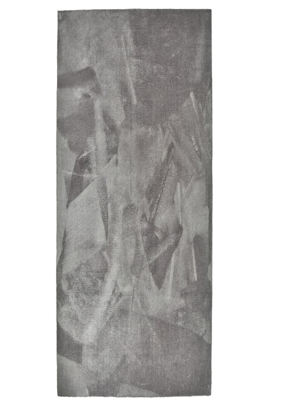 Solvyn Lysegrå Langhåret Tæppe 80x130 cm