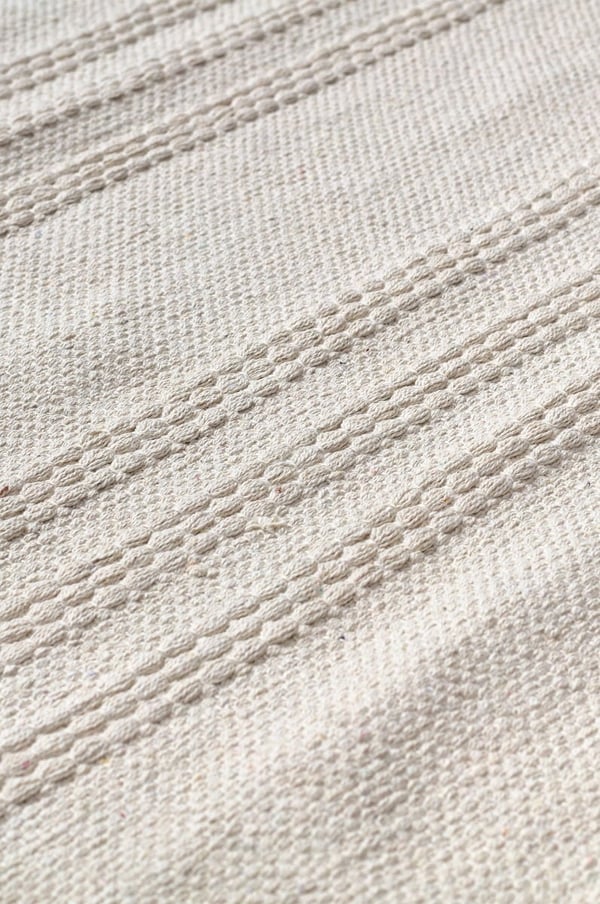 Kireli Offwhite Håndvævet Bomuldsmåtte 75x270 cm