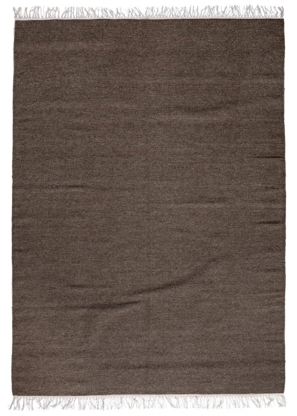 Dravik Brun Uldtæppe 160x230 cm