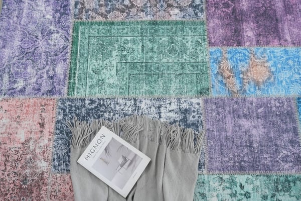 Vero Rosso Multi 200x290 cm Patchwork Matta