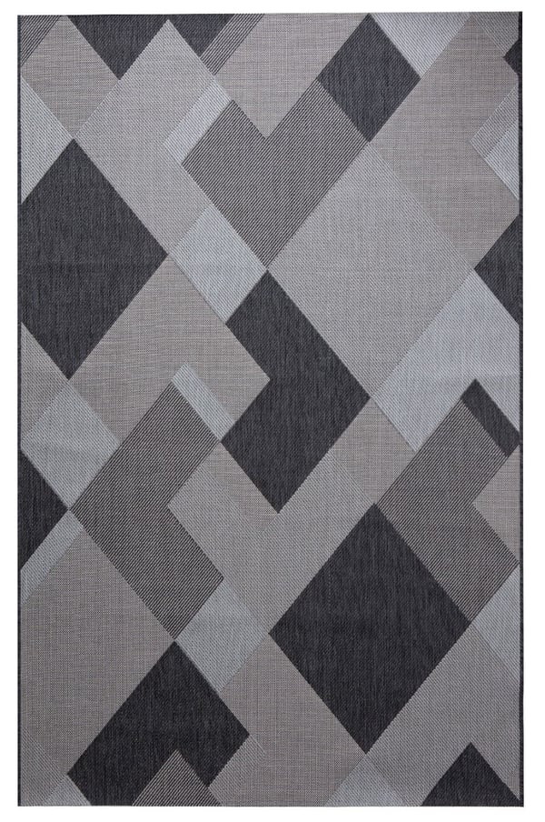 Vexora Sort 160x230 cm Indendørs- og Udendørstæppe