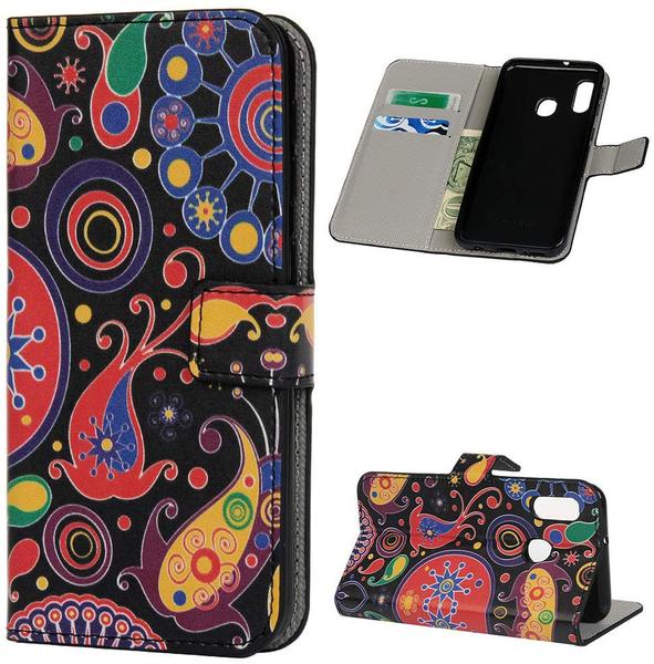 Lompakkokotelo Samsung Galaxy A20e - Paisley