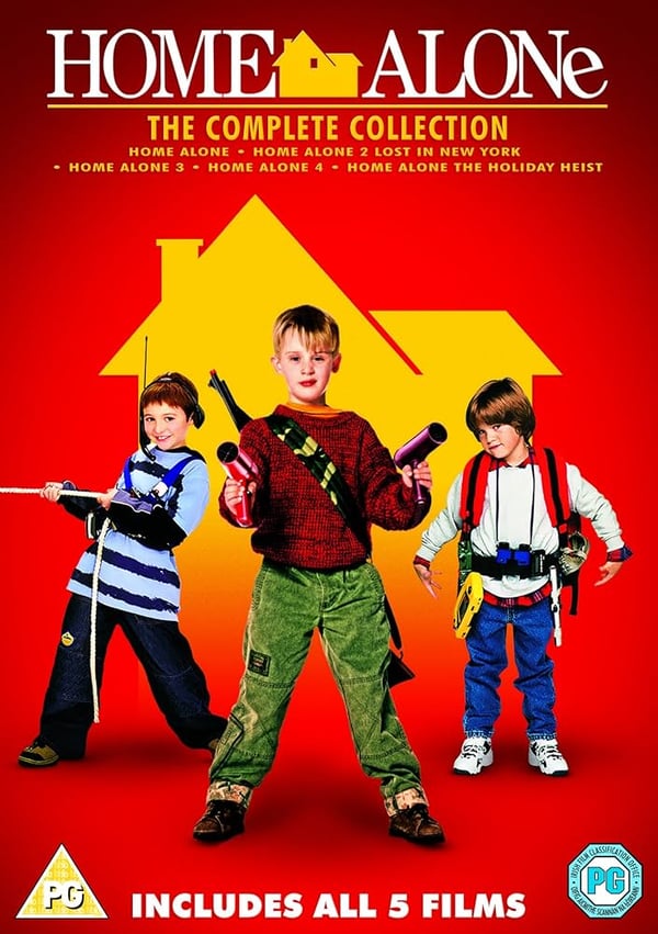 Home Alone 1-5 - DVD Pre-Owned Region 2
