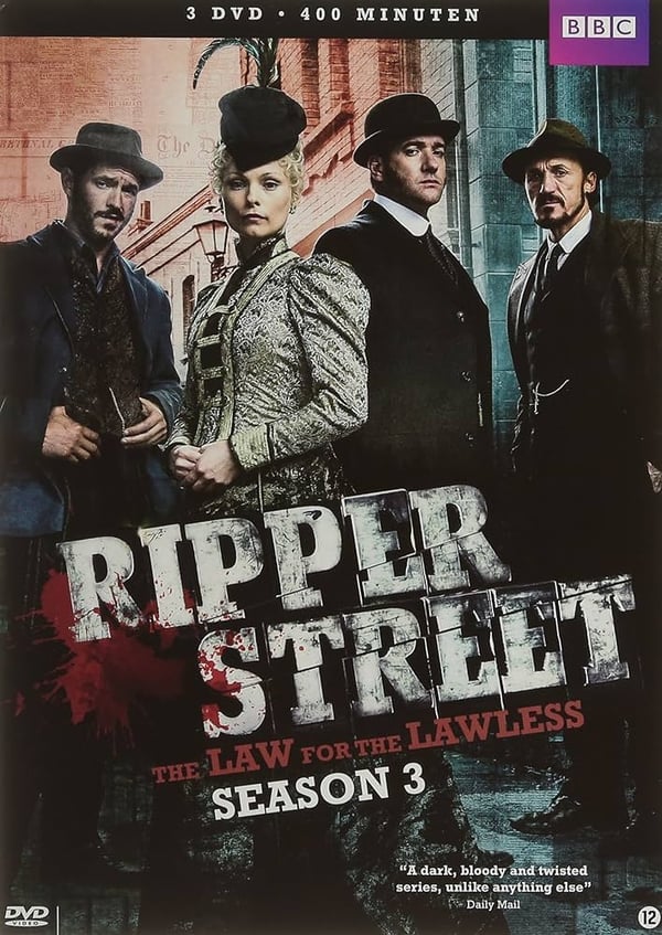 Ripper Street – Sesong 3 (Nederlandsk Import) – Brukt DVD