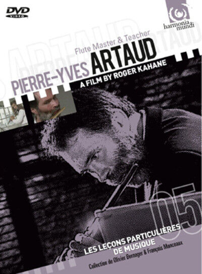 Pierre-Yves Artaud: Flute Master And Teacher DVD (2017) Francois Manceaux Cert Pre-Owned Region 2