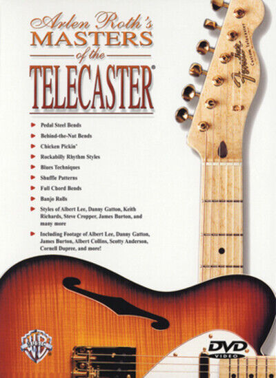 Arlen Roth's Masters Of The Telecaster DVD (2004) Cert PG Pre-Owned Region 2