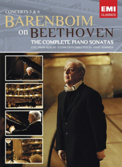 Barenboim On Beethoven: Concerts 5 And 6 DVD (2007) Daniel Barenboim Cert E Pre-Owned Region 2