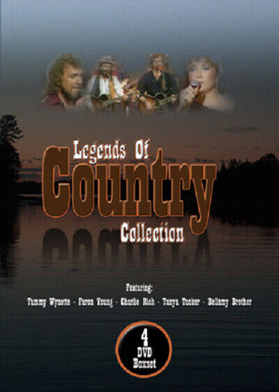 Legends Of Country Collection DVD (2005) Merle Haggard Cert E 4 Discs Pre-Owned Region 2