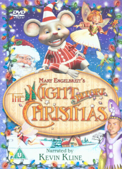 Mary Engelbreit's The Night Before Christmas DVD (2009) W. Tyler Schwartz Cert Pre-Owned Region 2
