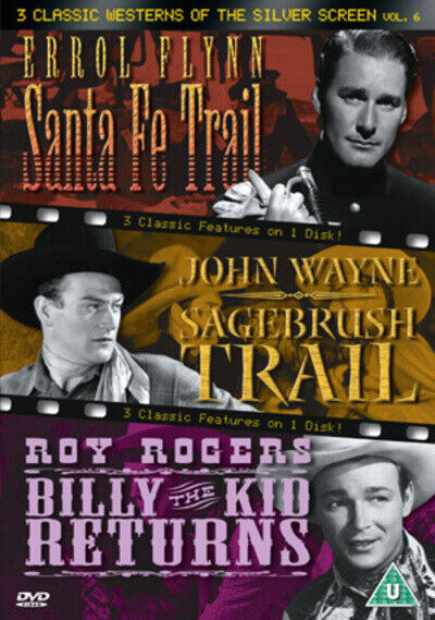 3 Classic Westerns Of The Silver Screen: Volume 6 DVD Cert U Pre-Owned Region 2