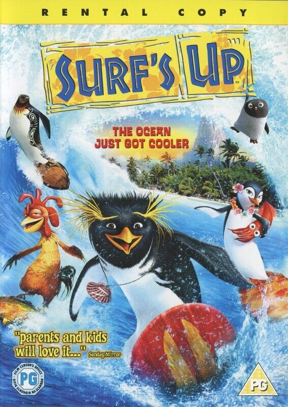 Surf's Up DVD (2007) Ash Brannon, Buck (DIR) Cert PG Pre-Owned Region 2
