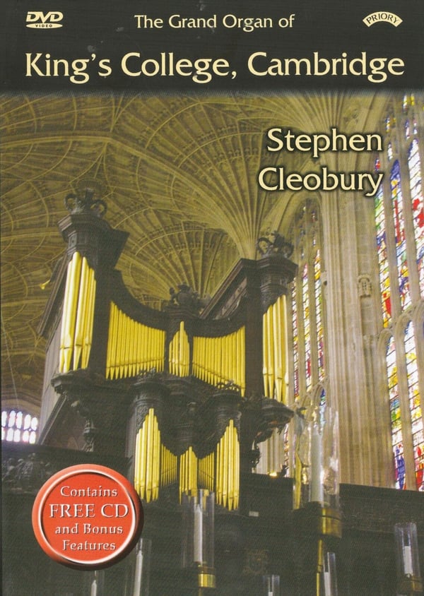 The Grand Organ Of King's College, Cambridge - Stephen Cleobury DVD (2018) Pre-Owned Region 2