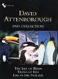 David Attenborough: Trials Of Life/Life Of Birds/Life In The... DVD (2002) Pre-Owned Region 2