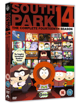 South Park: Series 14 DVD (2012) Trey Parker Cert 15 3 Discs Pre-Owned Region 2