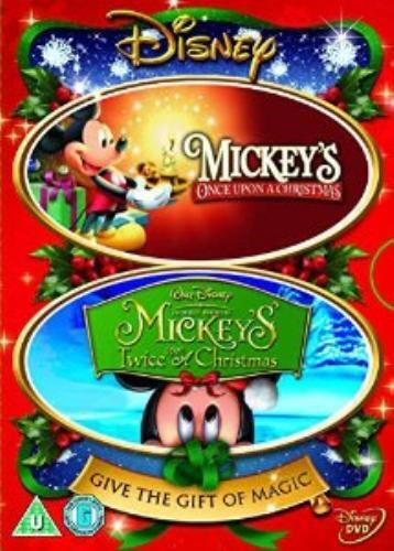 Mickey's Once Upon A Christmas/Twice Upon A Christmas DVD (2010) Walt Disney Pre-Owned Region 2