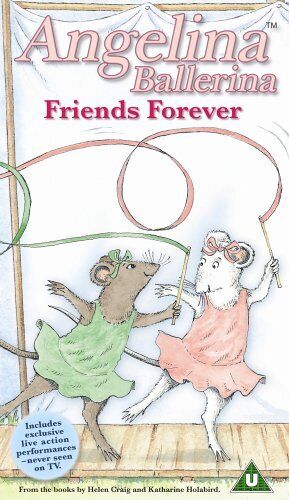 Angelina Ballerina: Friends Forever DVD (2003) Roger McIntosh Cert U Pre-Owned Region 2