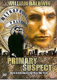 Primary Suspect DVD (2003) William Baldwin, Celentano (DIR) Cert 18 Pre-Owned Region 2