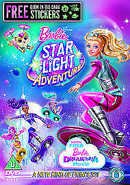 Barbie: Star Light Adventure DVD (2016) Collette Sunderman, Tan (DIR) Cert U Pre-Owned Region 2