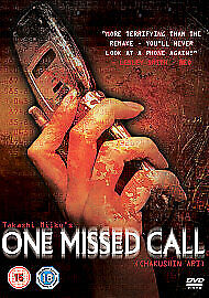 One Missed Call DVD (2008) Kou Shibasaki, Miike (DIR) Cert 15 Pre-Owned Region 2