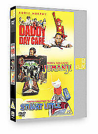 Daddy Day Care/Jumanji/Stuart Little DVD (2004) Geena Davis, Carr (DIR) Cert PG Pre-Owned Region 2