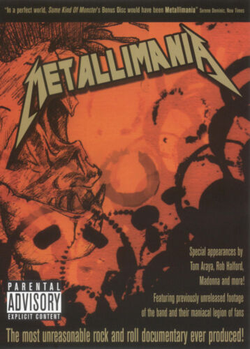 Metallimania: Metallica Rockumentary DVD Cert E Pre-Owned Region 2