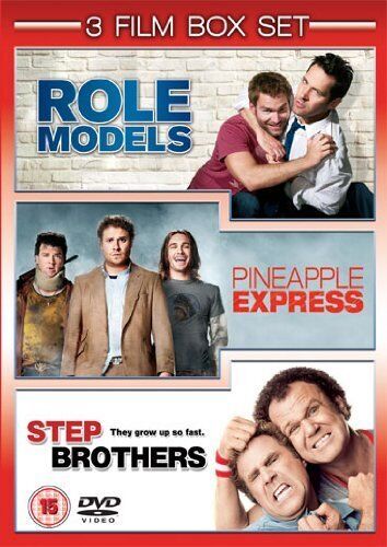 Role Models/Step Brothers/Pineapple Express DVD (2009) Seann William Scott, Pre-Owned Region 2