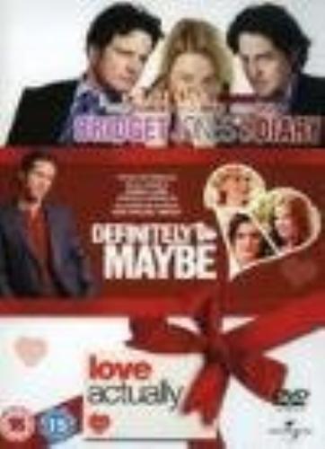 Love Actually/Definitely Maybe/Bridget Jones's Diary DVD (2008) Hugh Grant, Pre-Owned Region 2