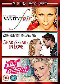Shakespeare In Love/Marie Antoinette/Vanity Fair DVD (2009) Kirsten Dunst, Pre-Owned Region 2