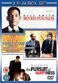 Seven Pounds/Reign Over Me/The Pursuit Of Happyness DVD (2009) Will Smith, Pre-Owned Region 2