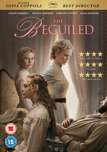 The Beguiled DVD (2017) Elle Fanning, Coppola (DIR) Cert 15 Pre-Owned Region 2