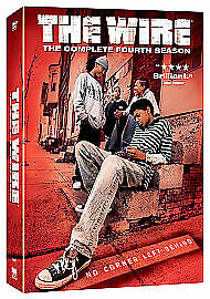 The Wire: The Complete Fourth Season DVD (2008) Jim True-Frost Cert 18 5 Discs Pre-Owned Region 2