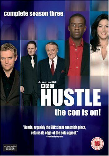 Hustle: Season 3 DVD (2007) Marc Warren Cert 12 Pre-Owned Region 2