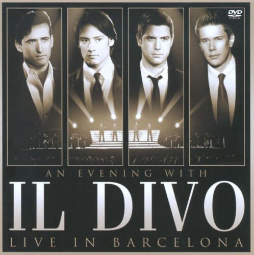 Il Divo : An Evening With Il Divo CD Album with DVD 2 discs (2009) Pre-Owned