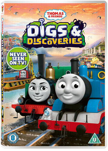 Thomas & Friends: Digs & Discoveries DVD (2019) John Hasler Cert U Pre-Owned Region 2