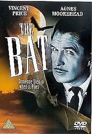 The Bat DVD (2003) Vincent Price, Wilbur (DIR) Cert PG Pre-Owned Region 2