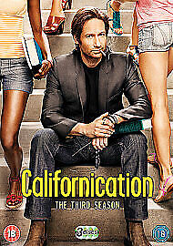 Californication: Season 3 DVD (2011) David Duchovny Cert 18 3 Discs Pre-Owned Region 2