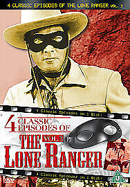 The Lone Ranger: 4 Classic Episodes - Volume 3 DVD (2013) Clayton Moore Cert U Pre-Owned Region 2