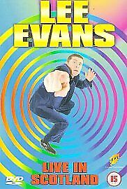 Lee Evans: Live In Scotland DVD (1999) Lee Evans Cert 15 Pre-Owned Region 2
